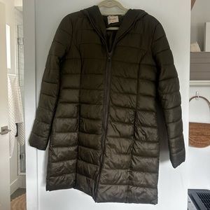 Sweet Miss Green Puffer Coat